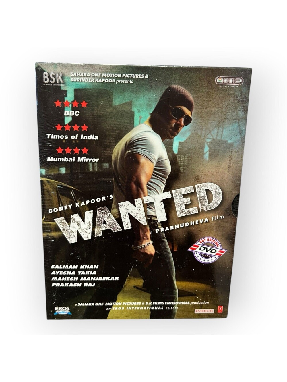 Wanted Bollywood Movie DVD Salman Khan Rare OOP NEW